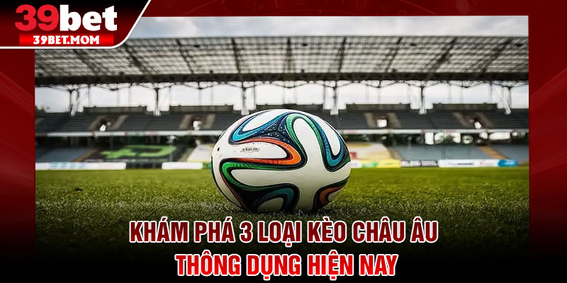 Kèo Châu Âu – Bí Quyết Cược Dễ Thắng Cho Người Mới 3 Khám phá 3 loại kèo châu âu thông dụng hiện nay